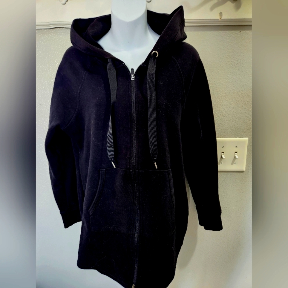 Athletic Works Women's Black Zip-Up Hoodie